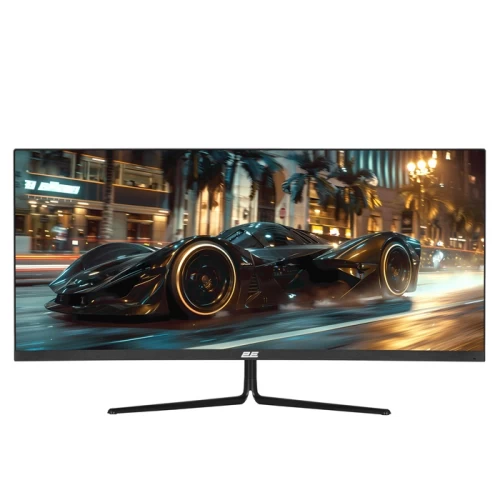 Монітор вигнутий 30" 2E G3024B GAMING, Black, VA, 2560x1080 (21:9), 1 мс, 200 Гц, 250 кд/м², 3000:1, R1500, 2xHDMI/2xDP, VESA 75x75 мм, FreeSync (2E-G3024B-01.UA) (294972)