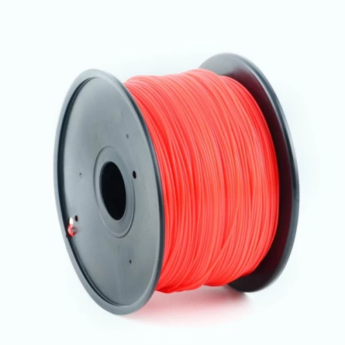 Пластик для 3D друку Gembird, PLA, Red, 1.75 мм, 1 кг (3DP-PLA1.75-01-R) (234272)