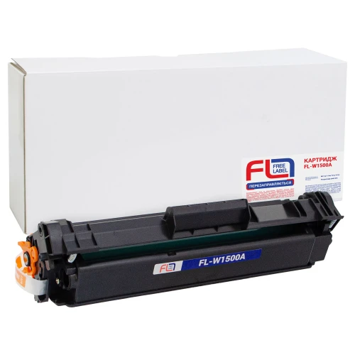 Картридж HP 150A (W1500A), Black, LJ M111/M141, 975 стор, Free Label (FL-W1500A) (293885)