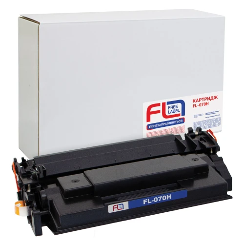 Картридж Canon 070H, Black, MF461/MF463/MF465, LBP243/LBP246, 10 200 стор, Free Label (FL-C070H) (293882)