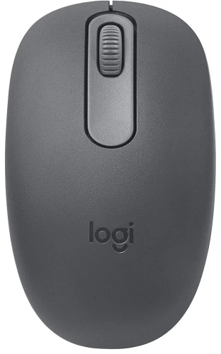 Миша бездротова Logitech M196, Graphite, Bluetooth, 1000 dpi, 3 кнопки, 1xAA (910-007459) (299304)