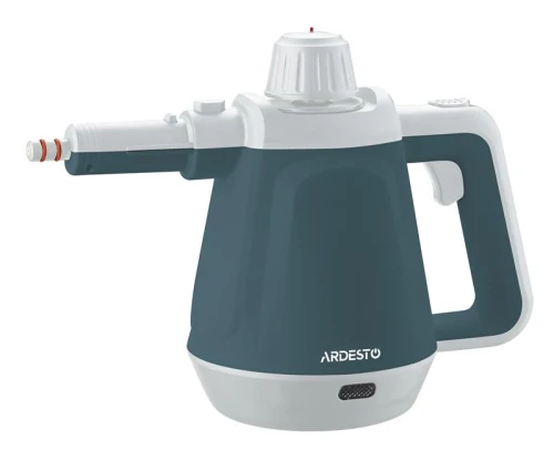 Пароочисник Ardesto STC-C1200W3-5, Blue/Black, 1200W, ємність для води 0,4л, максимальний тиск пари 3,5 бар, температура пари 135°C, набір щіток (301906)