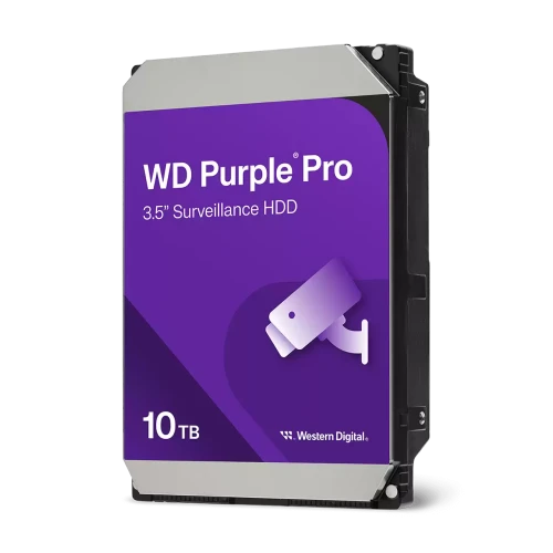 Жорсткий диск 3.5" 10Tb Western Digital Purple Pro, SATA3, 512 Мб, 7200 об/хв (WD102PURP) (304111)