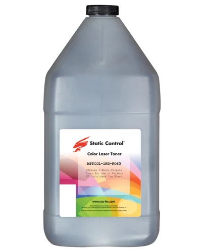 Тонер HP / Canon Universal, Black, 1 кг, Static Control' Odyssey 3" (MPTCOL-1KG-KOS3) (305484)