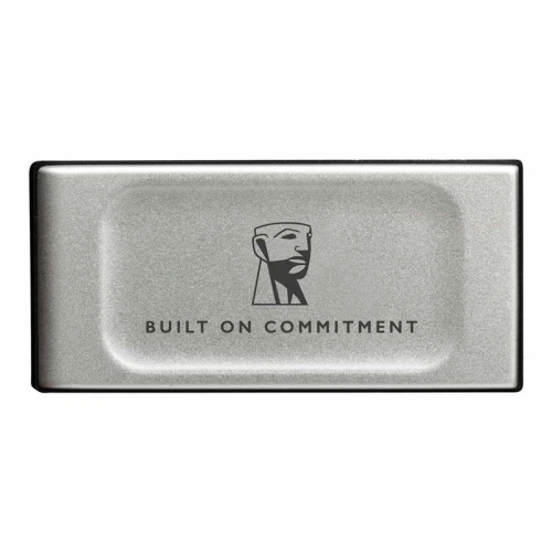 Зовнішній накопичувач SSD, 2Tb, Kingston XS2000' BoC", Grey, Type-C 3.2 (Gen 2x2), 2000 / 2000 Мб/с, до комплекту входить гумовий чохол (SXS2000/2000GA) (310298)