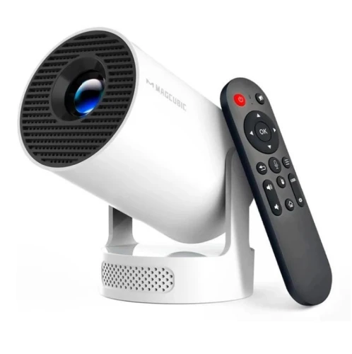 Проектор Magcubic HY300 Pro+, White, LED, WiFi 6 / Bluetooth 5.4, 1280x720, 260 Лм, 5 Вт, Allwinner H713 (4 ядра), 1Gb / 8Gb, HDMI / USB 2.0 / 3.5 мм, Android 11, Aero пульт ДК (325921)