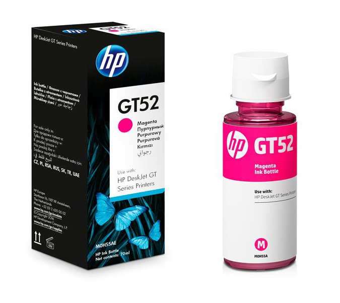 Чорнило HP GT52, Magenta, DJ GT 5810 / GT 5820, 70 мл (M0H55AE) (141691)