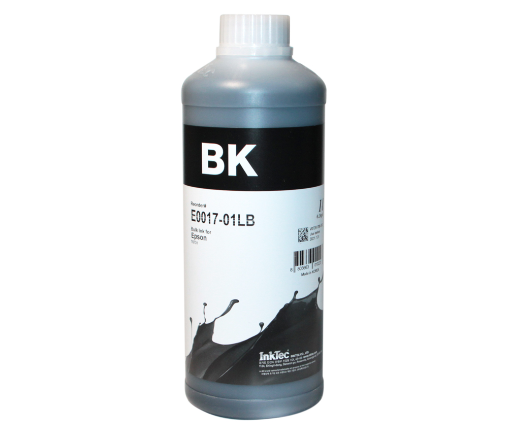Чорнило InkTec Epson E0017, Black, L800/L805/L810/L850/L1800, 1 л (E0017-01LB) (154769)