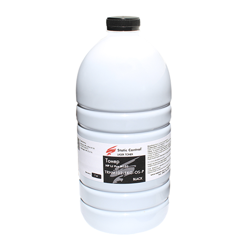 Тонер HP LJ M102/M104/M106/M130/M132/M134/M203/M227, Black, 1 кг, Static Control (TRHM102-1KG-OS-P) (164164)