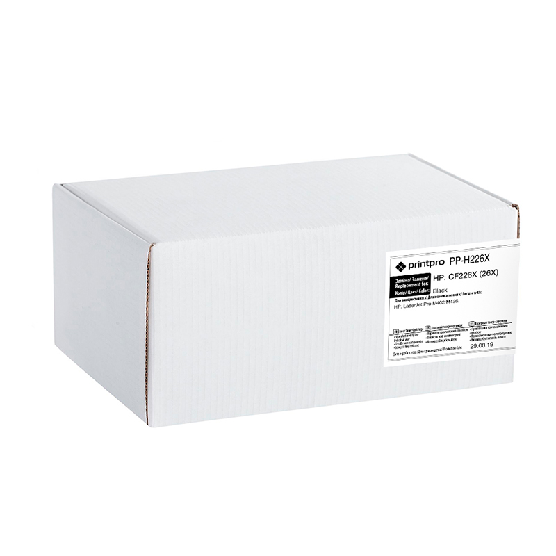 Картридж HP 26X (CF226X), Black, LJ Pro M402, MFP M426, 9000 стор, PrintPro (PP-H226X) (175796)