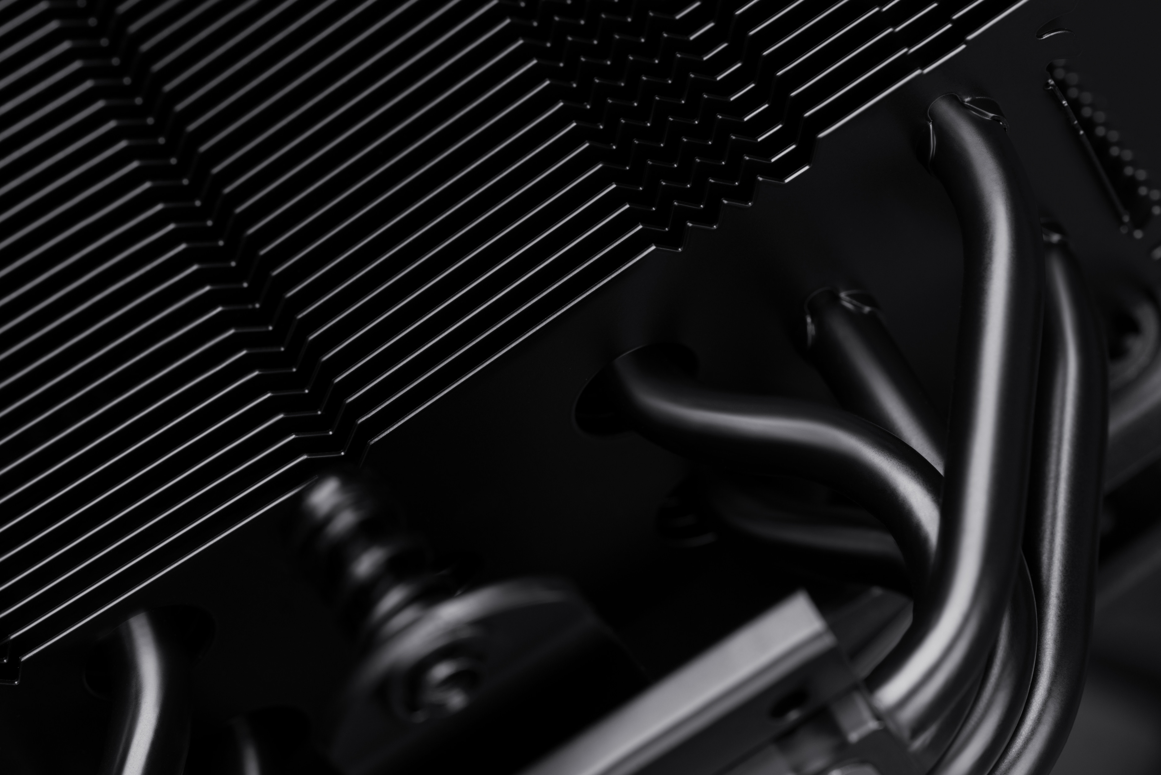 Кулер для процесора Noctua NH-U12S chromax.black, алюміній/мідь, 1x120 мм, для Intel 115x/1200/1700/2011/2066, AMD AMx/FMx, до 130 Вт