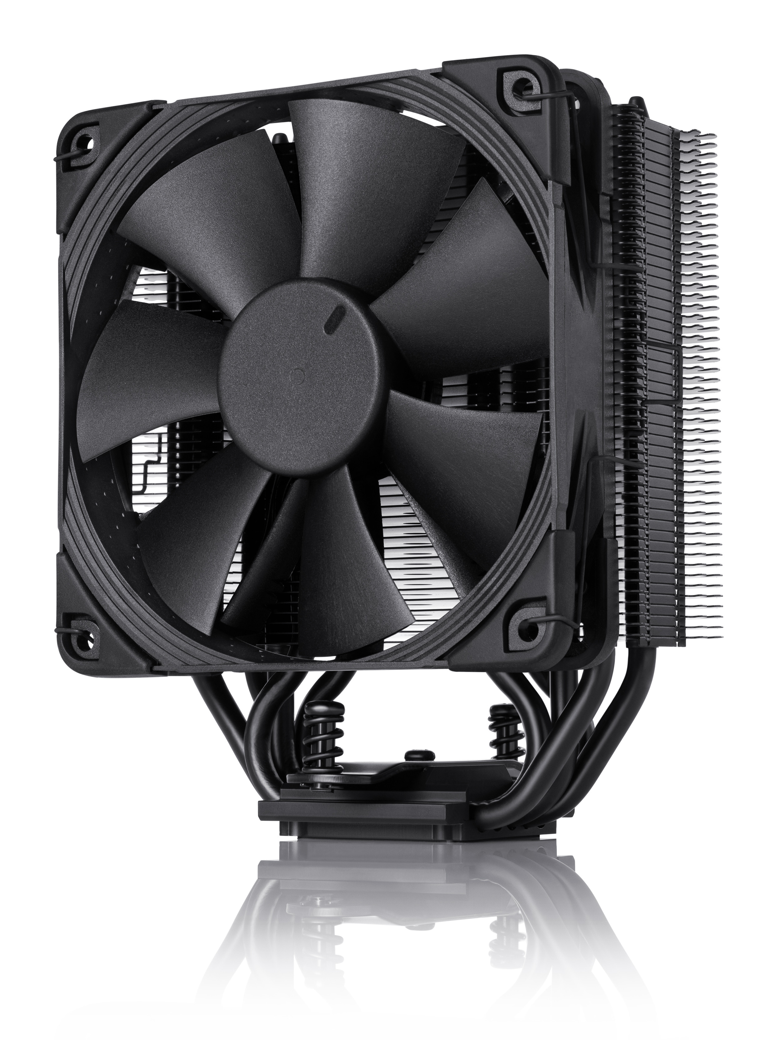 Кулер для процесора Noctua NH-U12S chromax.black, алюміній/мідь, 1x120 мм, для Intel 115x/1200/1700/2011/2066, AMD AMx/FMx, до 130 Вт