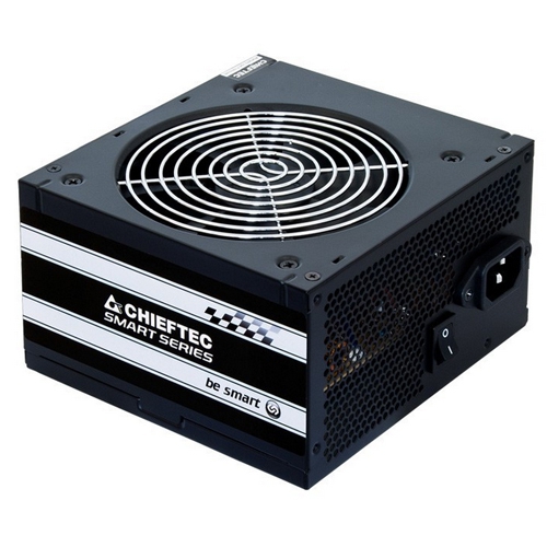 Блок живлення 650 Вт, Chieftec SMART, Black, Active PFC, 120 мм, 2xMolex / 6xSATA / 2x6+2-pin / 1x4+4-pin / 1x20+4-pin, захист AFC/OPP/OTP/OVP/SCP/SIP/UVP (GPS-650A8) (75216)