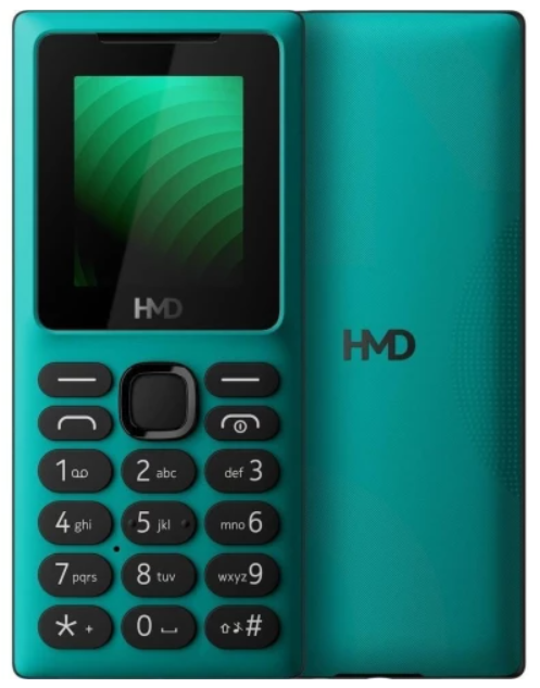 Телефон HMD 100 TA-1753 DS Teal UA UCRF (MO-108493)