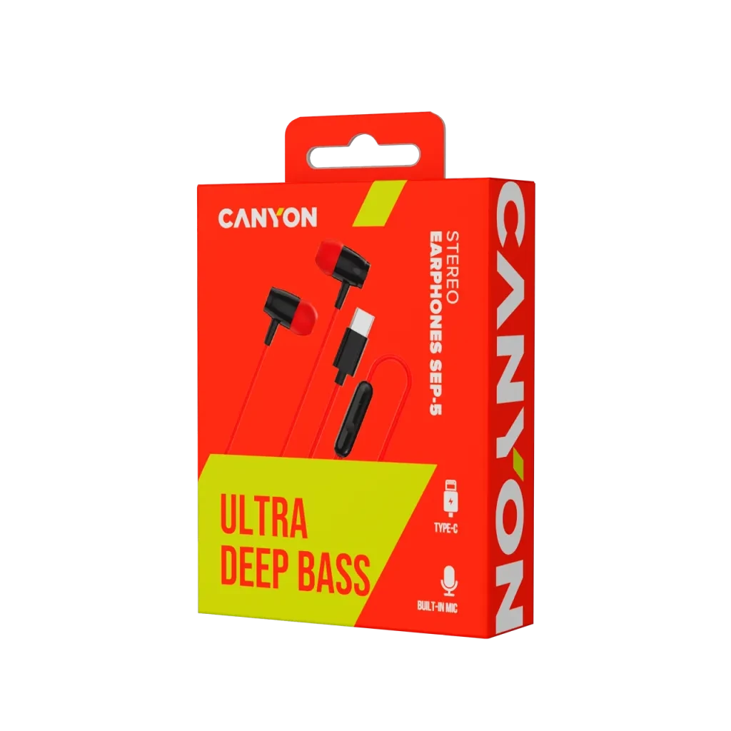 HF Canyon SEP-5 USB-C Red (CNS-CEP5R) UA (MO-112177)