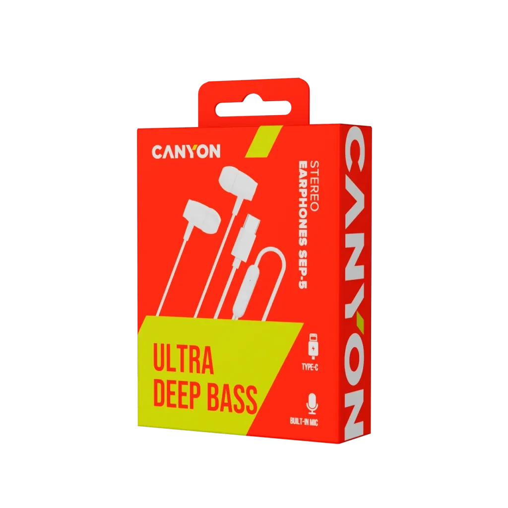 HF Canyon SEP-5 USB-C White (CNS-CEP5W) UA (MO-112178)