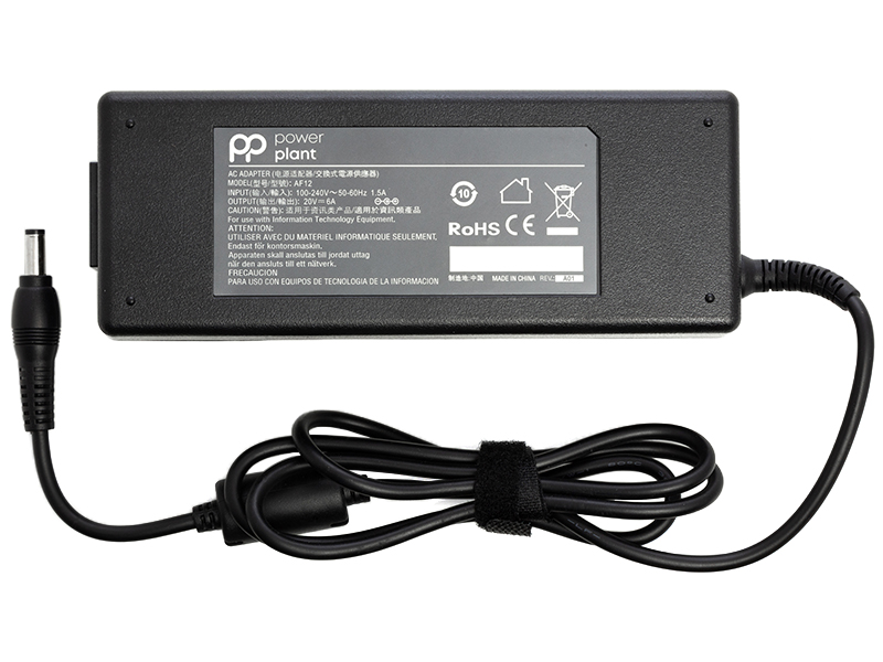 Блок живлення для ноутбуків PowerPlant ACER 220V, 20V 120W 6A (5.5*2.5) (AC120H5525)
