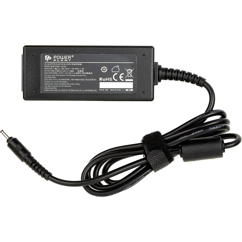 Блок живлення для ноутбуків PowerPlant ACER 220V, 12V 18W 1.5A (3.0*1.1) (AC18A3011)