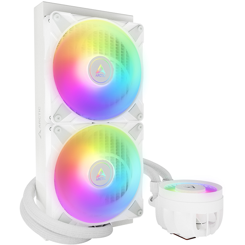 Система рідинного охолодження ARCTIC Liquid Freezer III 280 A-RGB (White) (ACFRE00151A)