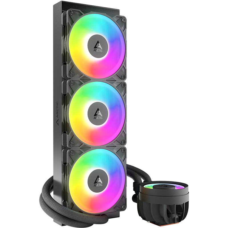 Система рідинного охолодження ARCTIC Liquid Freezer III Pro 360 A-RGB, SI (ACFRE00169A)