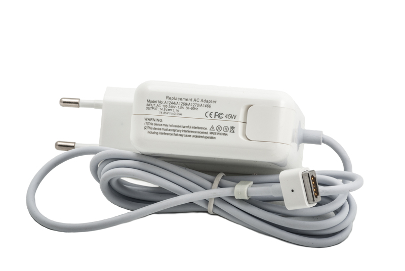 Блок живлення для ноутбуків PowerPlant APPLE 220V, 14.5V 45W 3.1A (Magnet tip) (AP45PMAG)