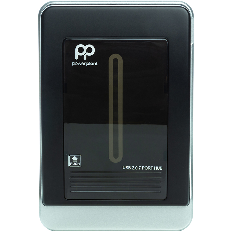 Активний USB-хаб PowerPlant USB 2.0 7 портів (CA911349)