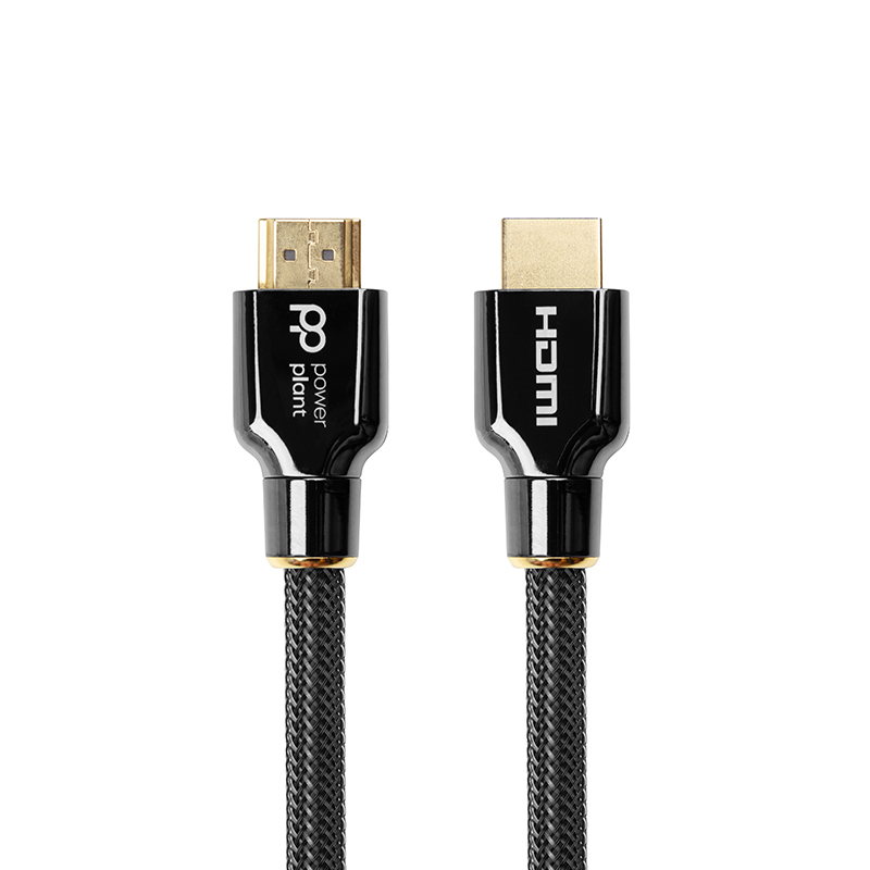 Відео кабель PowerPlant HDMI (M) - HDMI (M), 2.1V, Ultra HD 8K, eARC, 30AWG, 2м (CA912193)