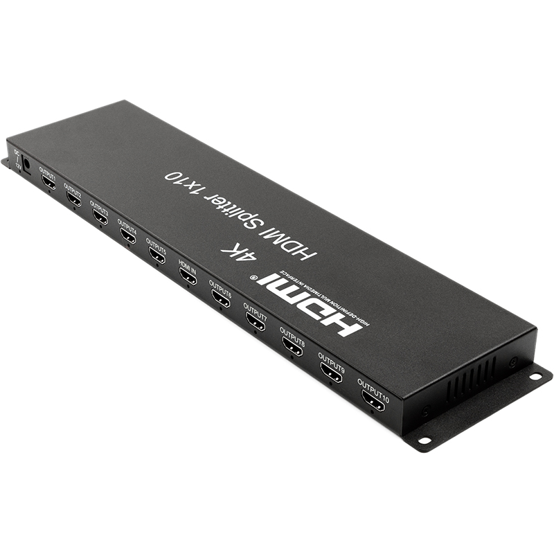 Сплітер PowerPlant HDMI 1x10 V1.4, 3D, 4K/30hz (HDSP10-V1.4) (CA912506)