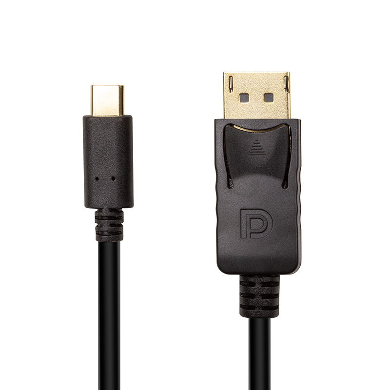Кабель PowerPlant USB Type-C 3.1 Thunderbolt 3 (M) - DisplayPort (M), 4K, 3 м (CA912544)