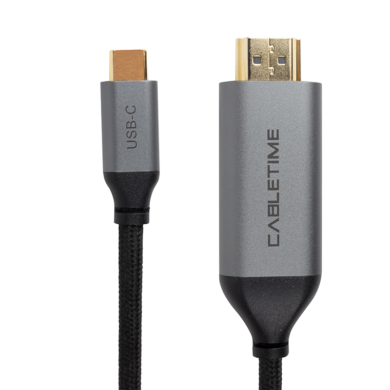 Кабель Cabletime USB-C - HDMI, 4K, Ultra HD, V2.0, 1.8м (CC10K) (CA913350)
