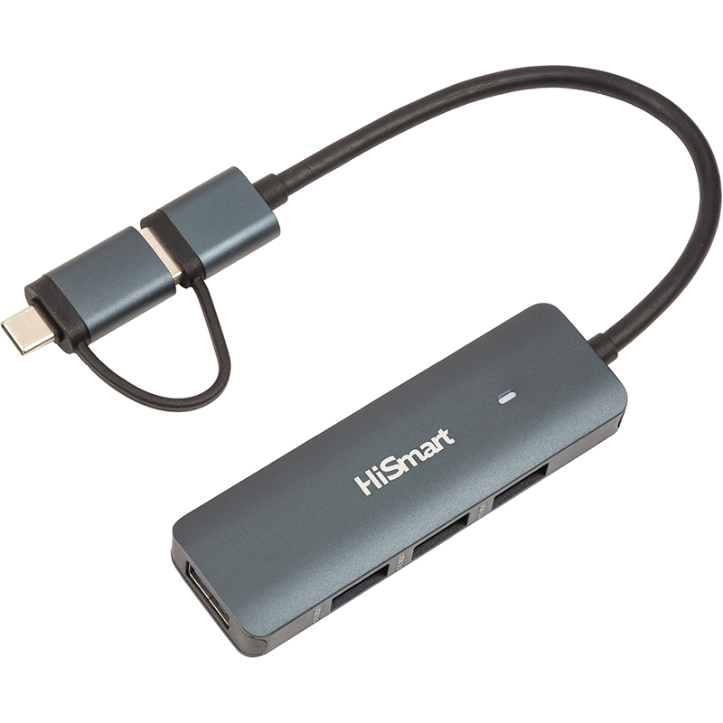Адаптер HiSmart USB 3.0 - 4 x USB 3.0 (CA913466)