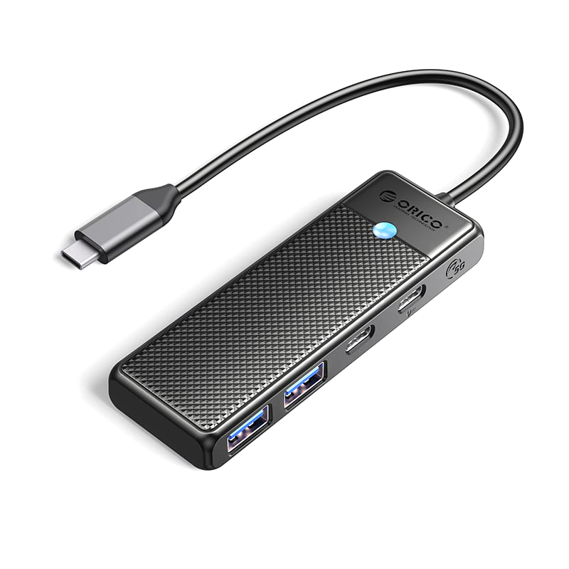 USB-хаб ORICO PAPW Series 4-Port USB3.0 (PAPW2AC-C3-015-BK-EP) (CA914210)