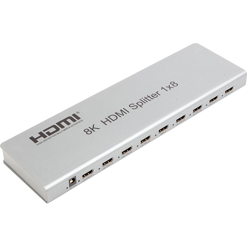 Сплітер PowerPlant HDMI 1x8 8K (HDSP8K-8) (CA914678)