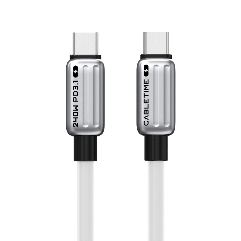 Кабель CableTime USB Type-C (M) - Type-C (M) PD240W, 2 м (CU07L) (CA915736)