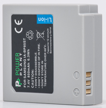 Акумулятор PowerPlant Samsung IA-BP85ST 850mAh (DV00DV1209)