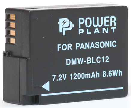 Акумулятор PowerPlant Panasonic DMW-BLC12, DMW-GH2 1200mAh (DV00DV1297)