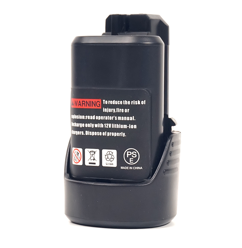 Акумулятор PowerPlant для шуруповертів та електроінструментів BOSCH GD-BOS-10.8(B) 12V 2Ah Li-Ion (DV00PT0002)