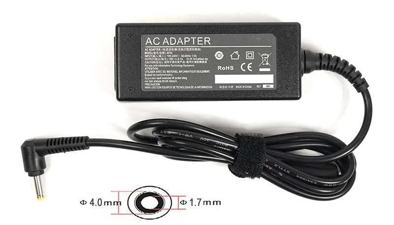 Блок живлення для ноутбуків PowerPlant HP 220V, 19V 40W 2.1A (4.0*1.7) (HP40F4017)