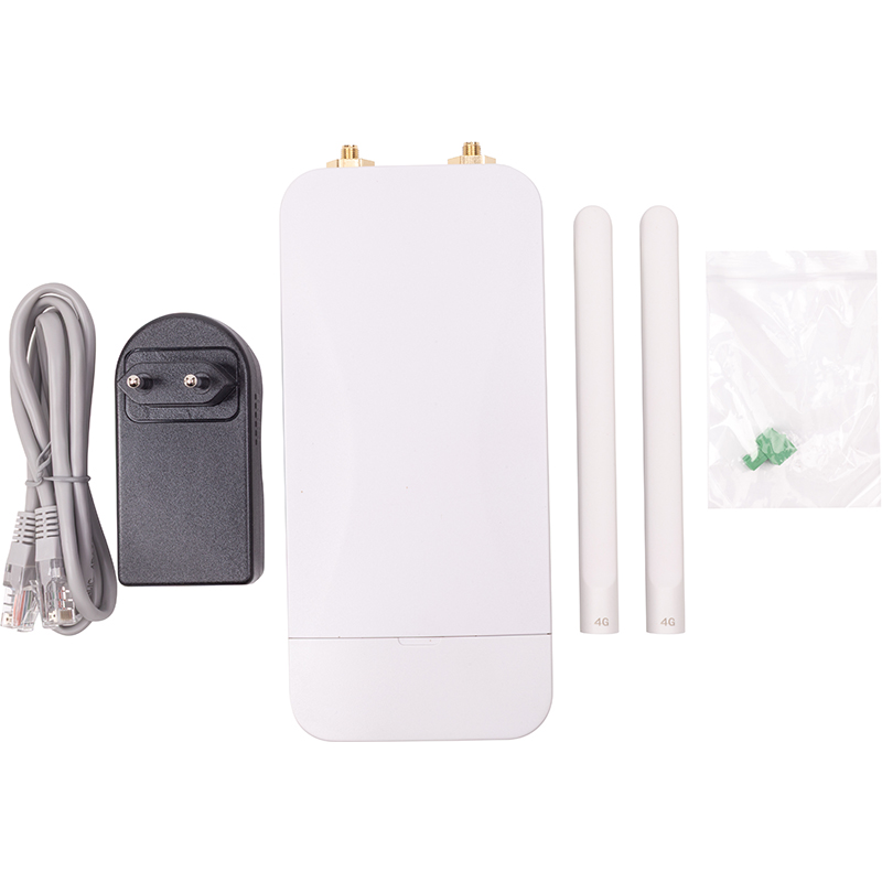 Зовнішній бездротовий маршрутизатор 4G LTE, Wi-Fi 2.4GHz, IP65 (HS082635)