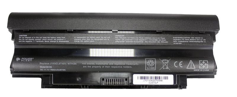 Акумулятор POWERPLANT для ноутбука Dell Inspiron 13R 11.1V/7800mAh/87Wh (NB00000066)