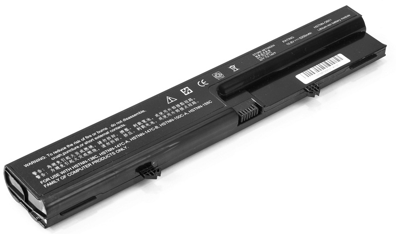 Акумулятор PowerPlant для ноутбуків HP Business Notebook 6520 (HSTNN-DB51) 10.8V 5200mAh (NB00000129)