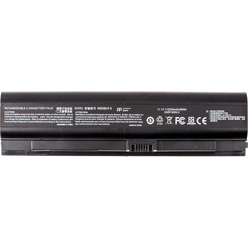 Акумулятор PowerPlant для ноутбуків Clevo N957TD (N950BAT) 11.1V 5200mAh (NB400201)