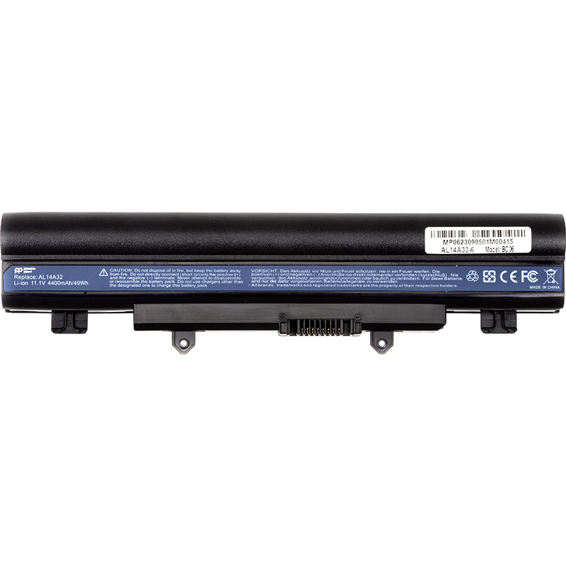 Акумулятор PowerPlant для ноутбуків ACER Aspire E 15 Touch (AL14A32) 11.1V 4400mAh (NB410682)