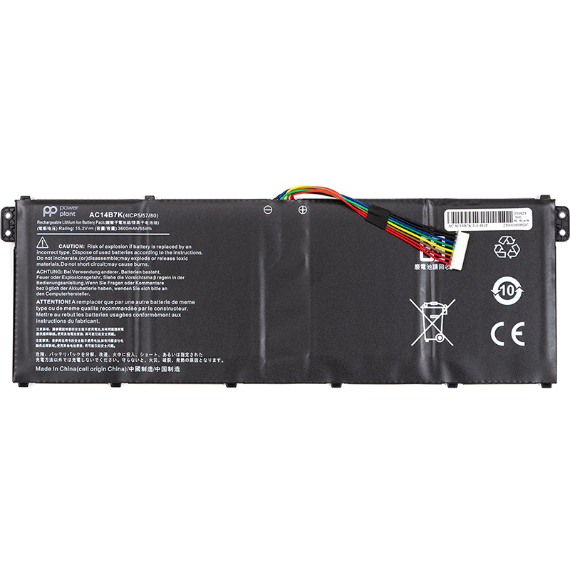 Акумулятор PowerPlant для ноутбуків ACER Spin 5 SP515-51GN (AC14B7K) 15.2V 3600mAh (NB410699)