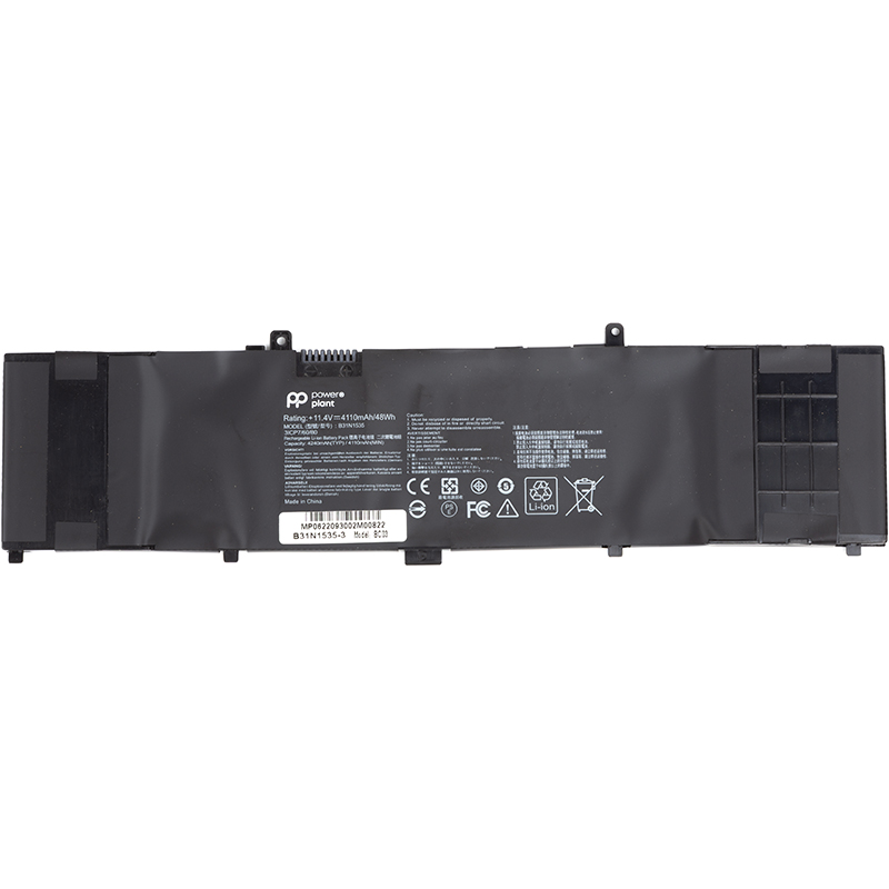 Акумулятор PowerPlant для ноутбуків ASUS Zenbook UX410UA (B31N1535) 11.4V 4110mAh (NB431618)