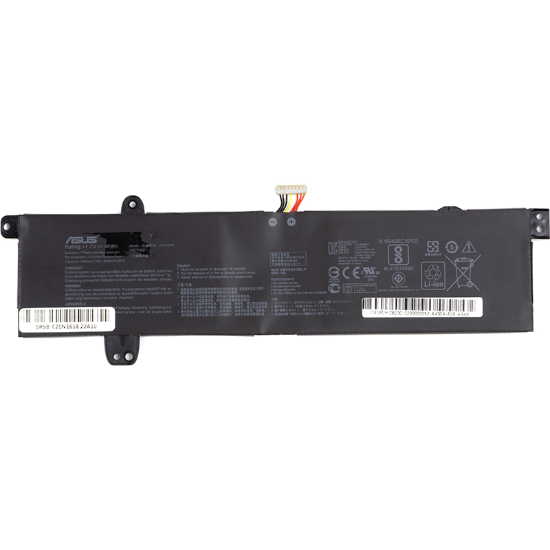 Акумулятор для ноутбуків ASUS X402B (C21N1618) 7.7V 4780mAh (original) (NB431656)