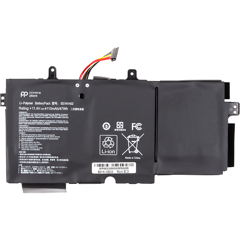 Акумулятор PowerPlant для ноутбуків ASUS Notebook N591LB (B31N1402) 11.4V 4110mAh (NB431748)