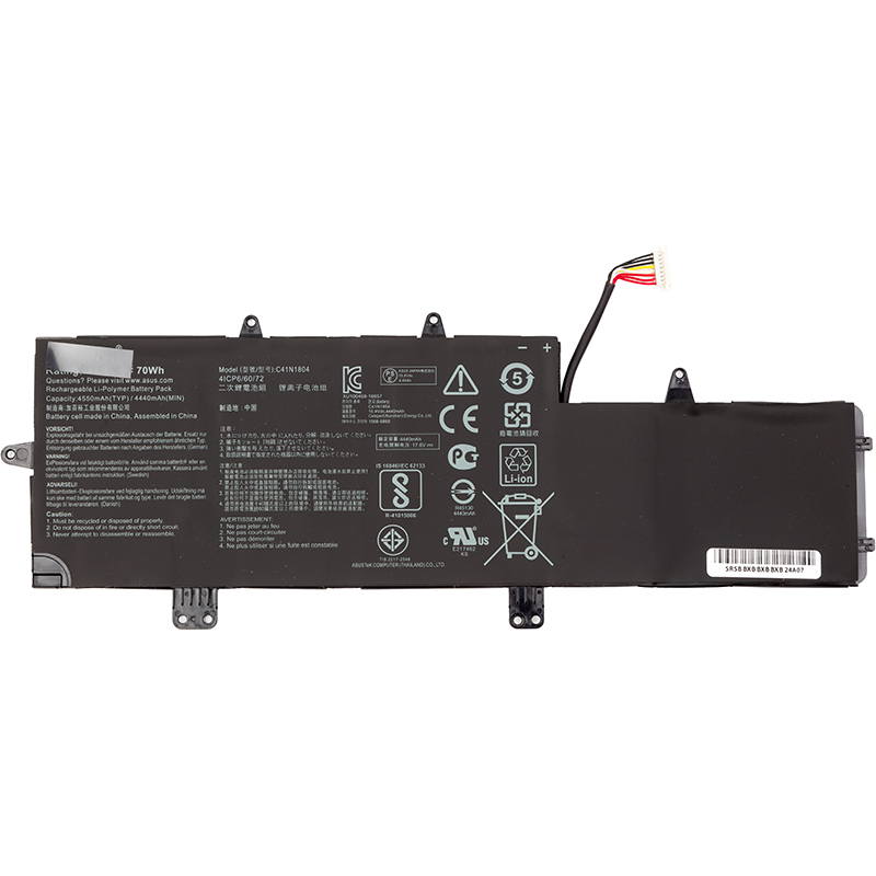 Акумулятор для ноутбуків ASUS ZenBook Pro 14 UX450 (C41N1804) 15.4V 4550mAh (original) (NB431878)