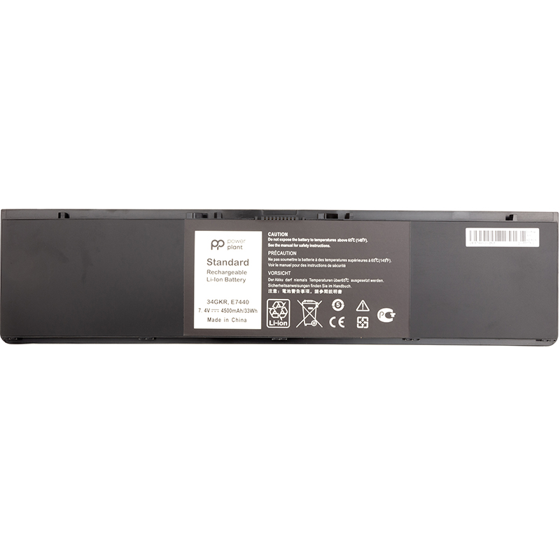 Акумулятор PowerPlant для ноутбуків DELL Latitude E7440 Series (DL7440PK) 7.4V 4500mAh (NB440726)