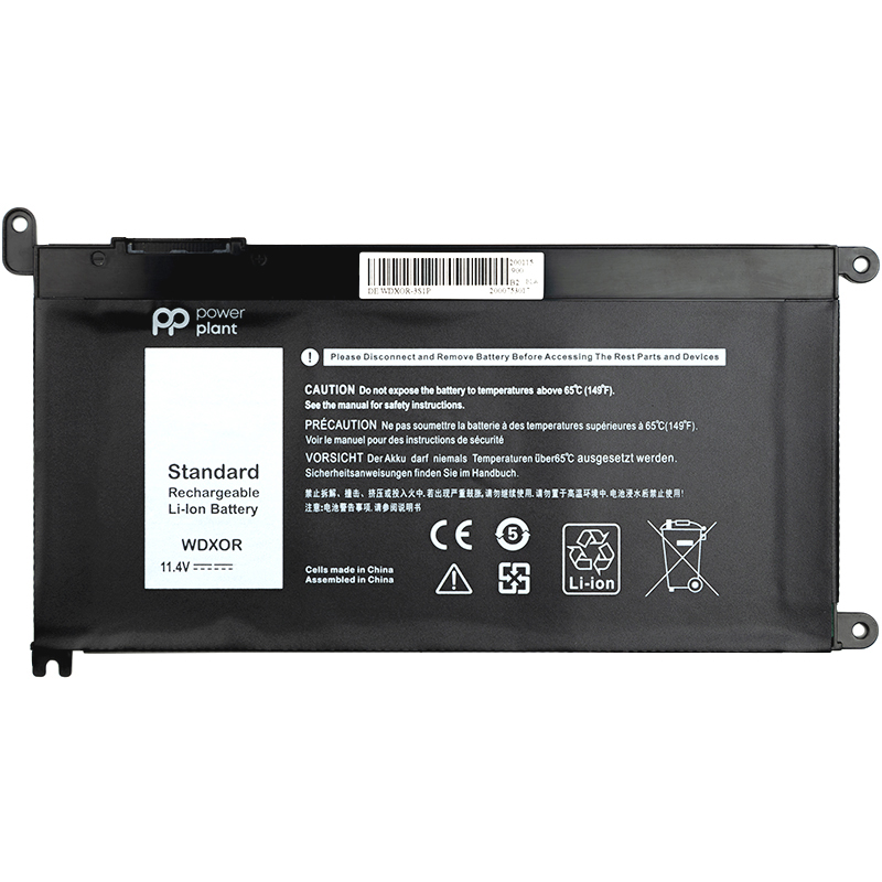 Акумулятор PowerPlant для ноутбуків DELL Inspiron 17-5770 (T2JX4) 11.4V 3400mAh (NB441068)